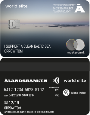 Ålandsbanken - World elite kort hav landskap solnedgang